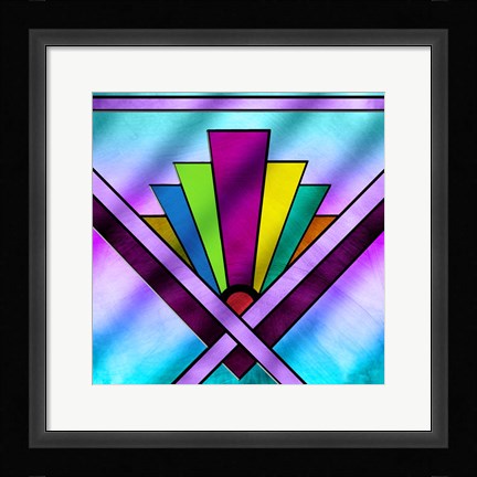 Framed Art Deco 10 Print