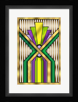 Framed Art Deco 15 Print