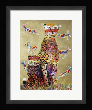 Framed African Watch Print