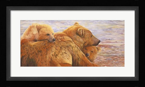 Framed Alaska Coming 3 Print