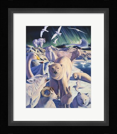 Framed Arctic Mysteries Print