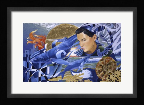 Framed Atlantis Rising Print