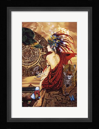 Framed Aztec Dawn Print