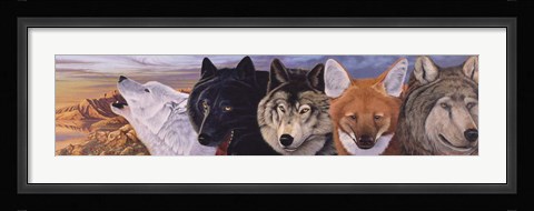 Framed Connections 2 Print