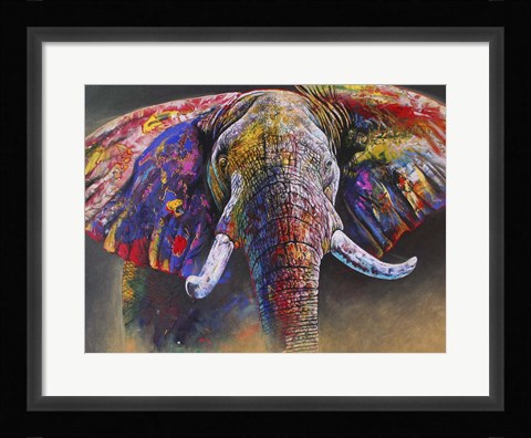 Framed Electric Charge Print