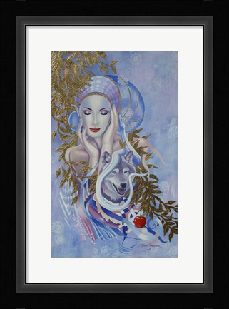 Framed In The Garden Of Good And Evil Print