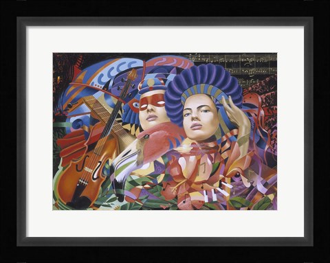 Framed Is That You Mozart Print