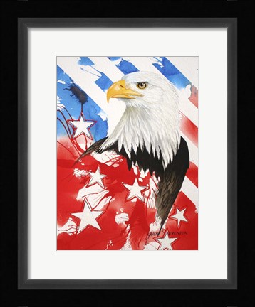 Framed Liberty 2 Print