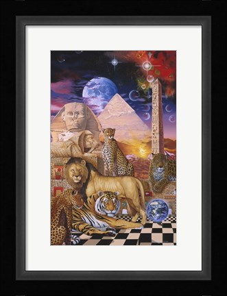 Framed Pharoah's Pride Print