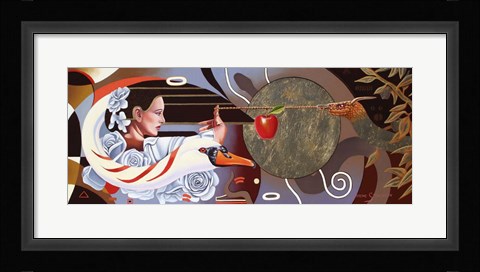 Framed Temptation Of Eve Print