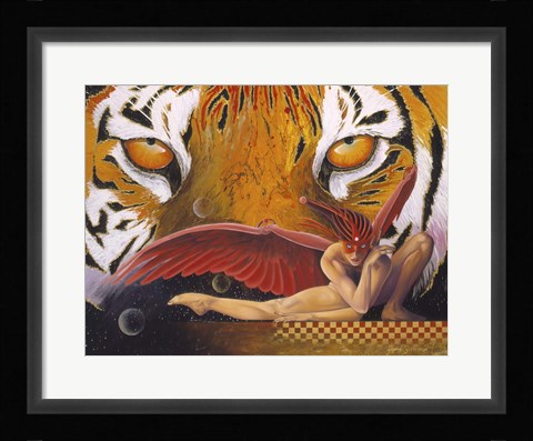 Framed Tigress Print