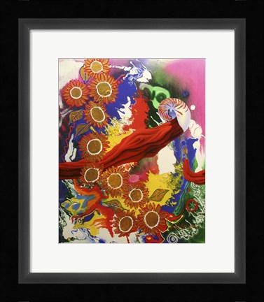 Framed Travelling The Cosmos Print