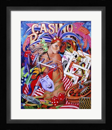 Framed Viva Las Vegas Print