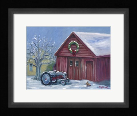 Framed Fresh Snow Print