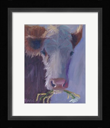 Framed Daisy Snack Print