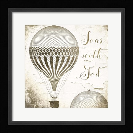 Framed Gods Balloons I Print