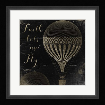 Framed Gods Balloons II Print