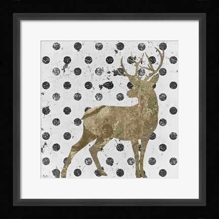 Framed Glam Forest II Print