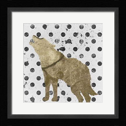 Framed Glam Forest III Print