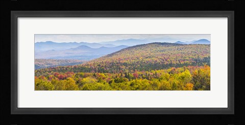 Framed Autumn In Vermont Print