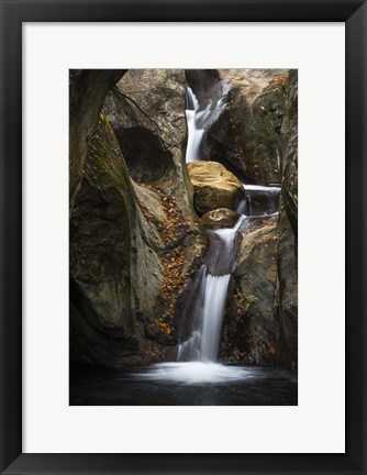 Framed Autumn Waterfall Print