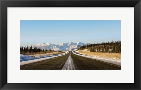 Framed Endless Road Print