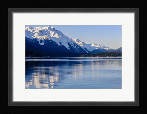 Framed Glacial Reflection Print