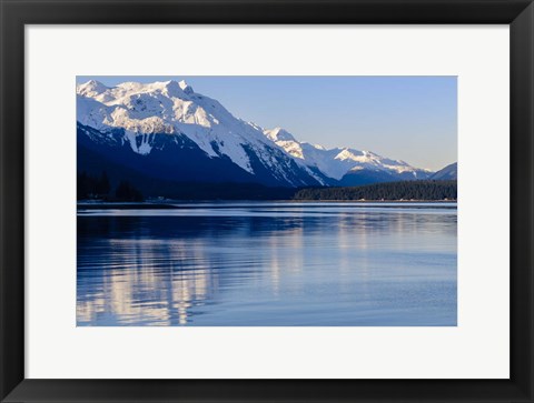 Framed Glacial Reflection Print