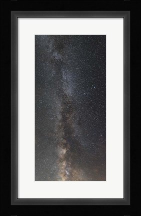 Framed Milky Way During Perseids Meteor Shower Print