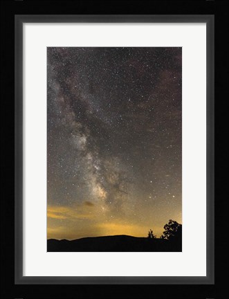 Framed Milky Way Ridge Print