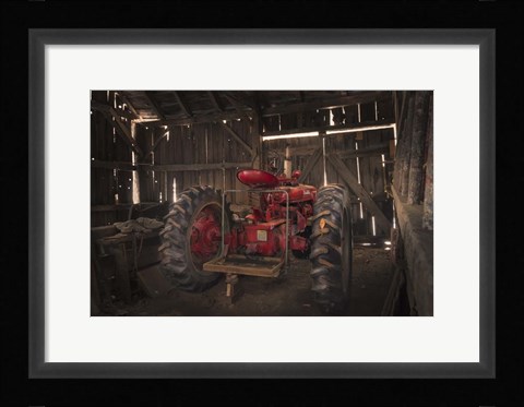 Framed Old Farmall Print
