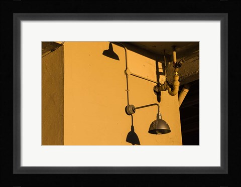 Framed Reflected Shadows Print