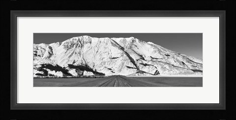 Framed Road To Destruction Bay Print