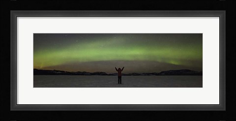 Framed Selfie With Mother Nature Print