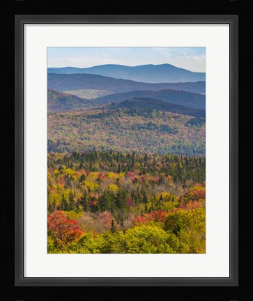 Framed Vermont's Colors Print