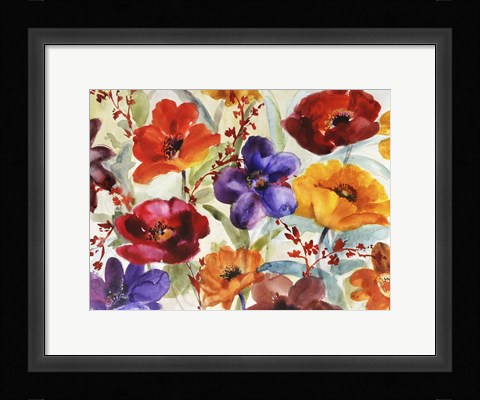Framed Spring Garden Print