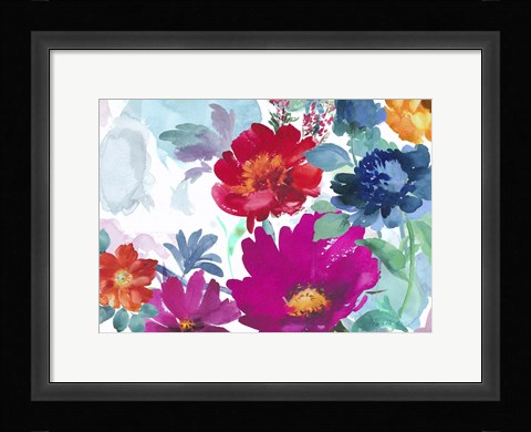 Framed Affluent Colors Print