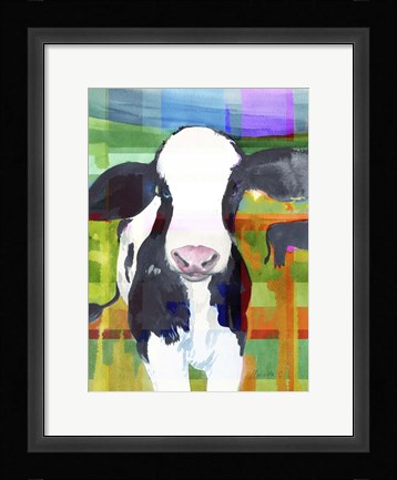 Framed Cow Print