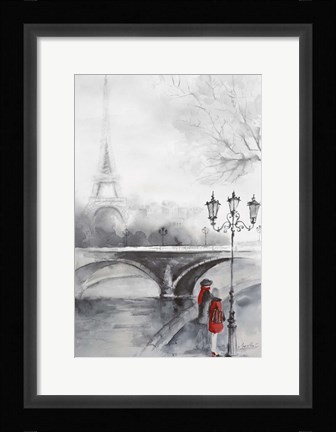 Framed Eiffel Tower1 Print