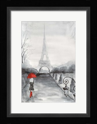 Framed Eiffel Tower2 Print