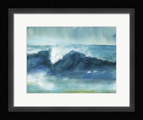 Framed Ocean 2 Print