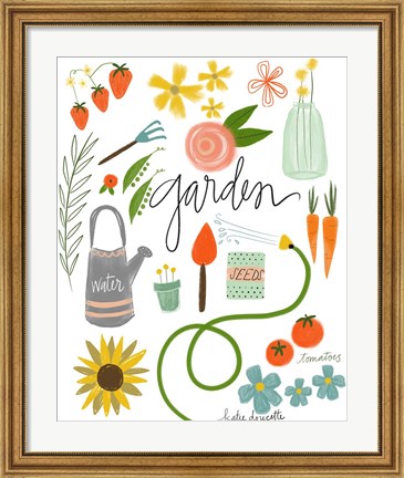 Framed Garden Print