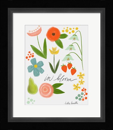 Framed In Bloom Print