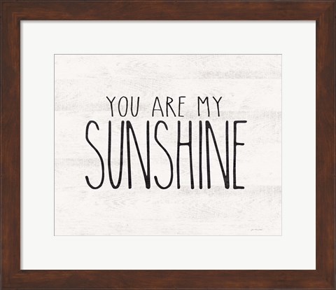 Framed Sunshine Print