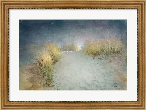 Framed Starlight Beach Print