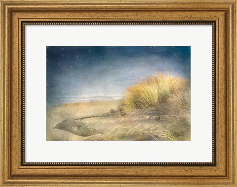 Framed Starry Beach Print
