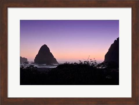 Framed Whaleshead Beach Print