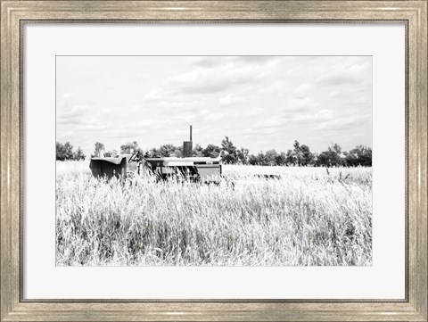 Framed Tractor VI Print