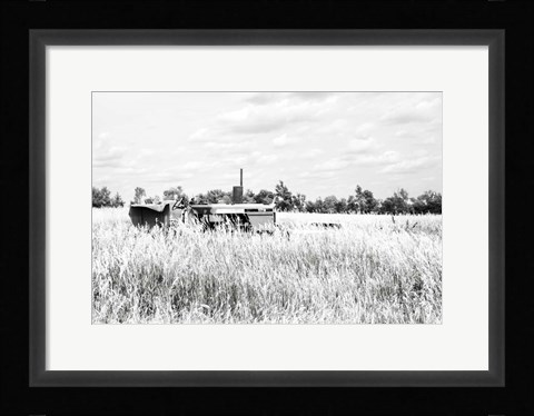 Framed Tractor VI Print