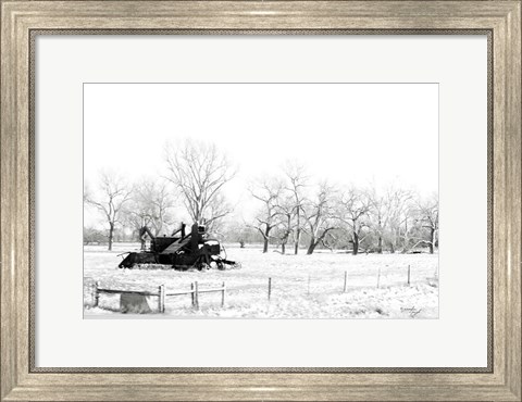 Framed Tractor VII Print